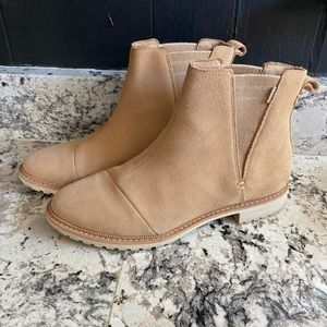 TOMS chelsea booties